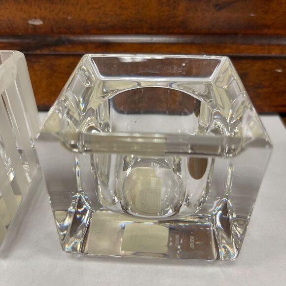 Wedgwood Vera Wang Sqaure Votive Holders. kk186 - Picture 3 of 5